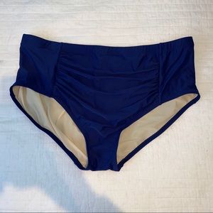 Sea Angel Ruched High Waisted Bikini Bottoms